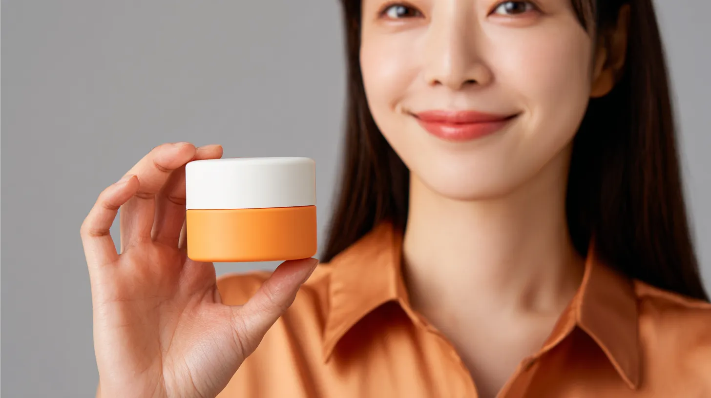 Skincare product display