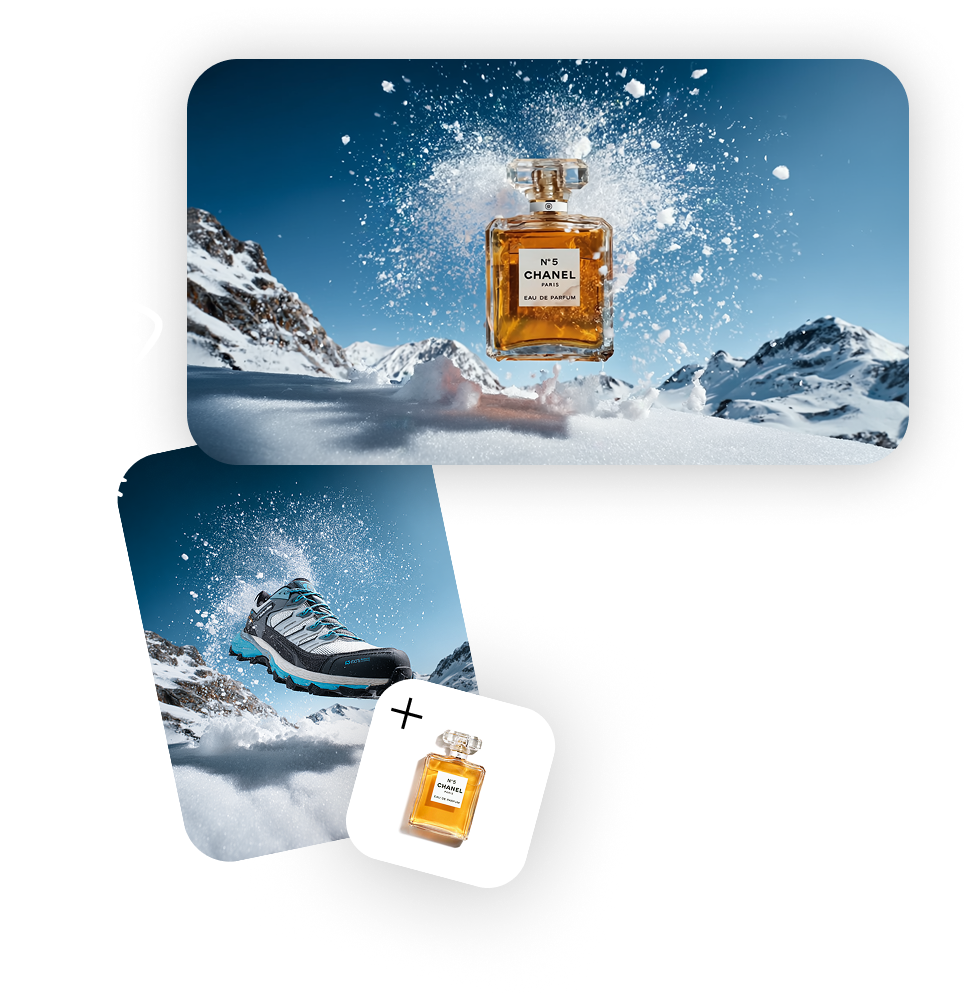 Product images showcase